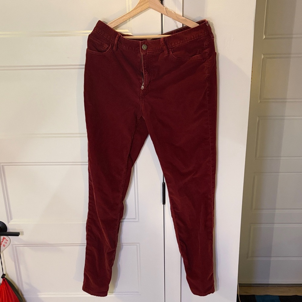 Burgundy Pants